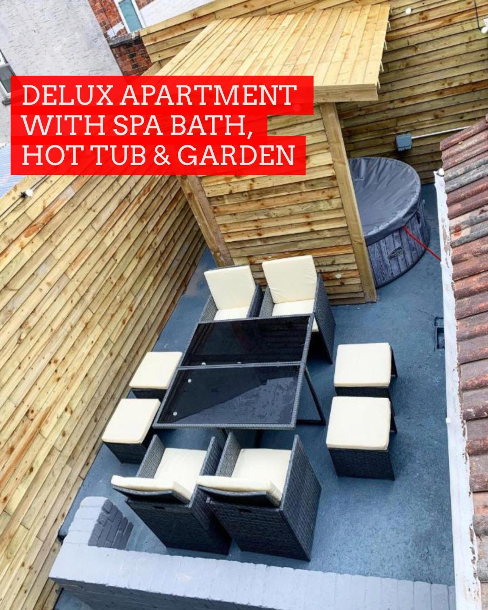 Albert Luxury Hottub & Jacuzzi Apartments Blackpool Pokoj fotografie